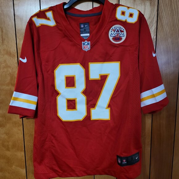 Kansas City Chiefs Jersey Adult SMALL #87 HODGSON Nike on Field RED NFL AFC C4 - Picture 9 of 9